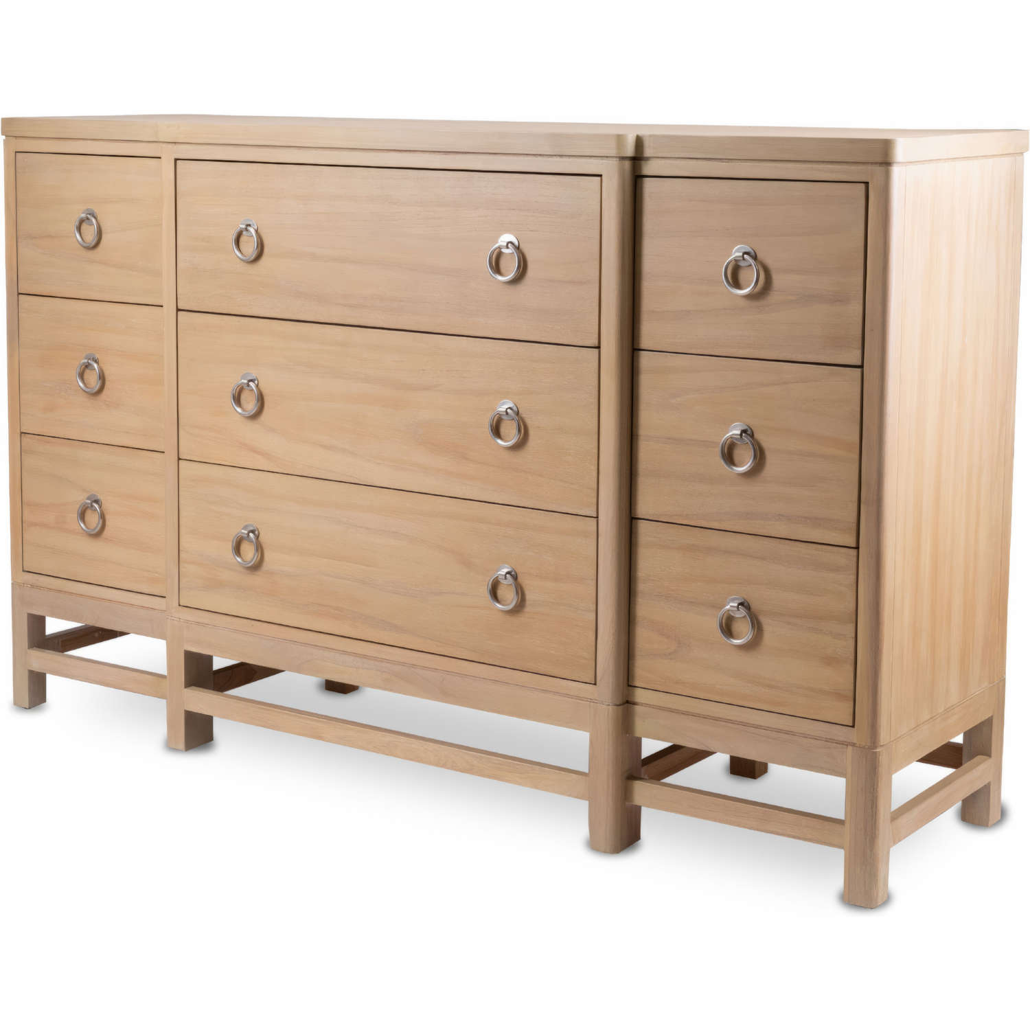Sea Winds B36636-SANDSTONE Monterey 9-Drawer Dresser in Sandstone