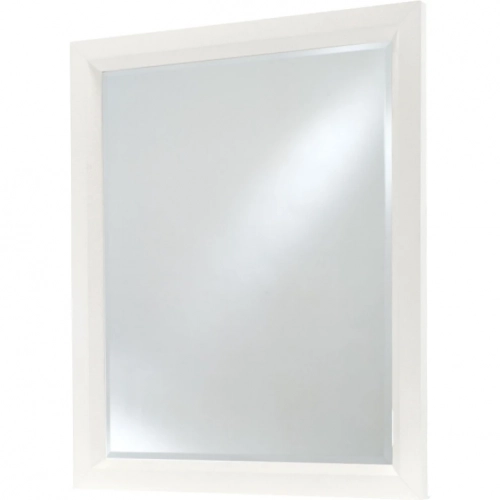 Miramar Mirror in Stark White Finish Wood
