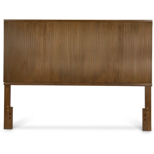 Manhattan Valley Headboard in King in Vintage Chestnut Finish Wood