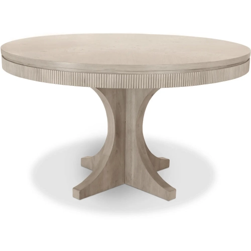 Manhattan Valley 50" Round Dining Table in Dusty Rose Finish Wood