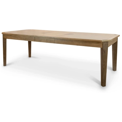 Sun Haven 78" Extendable Dining Table in Oak & Walnut Finish