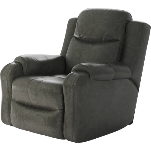 Marvel Power Headrest Rocker Recliner in Slate Grey Fabric