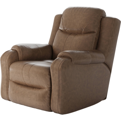 Marvel Power Headrest Rocker Recliner in Taupe Fabric