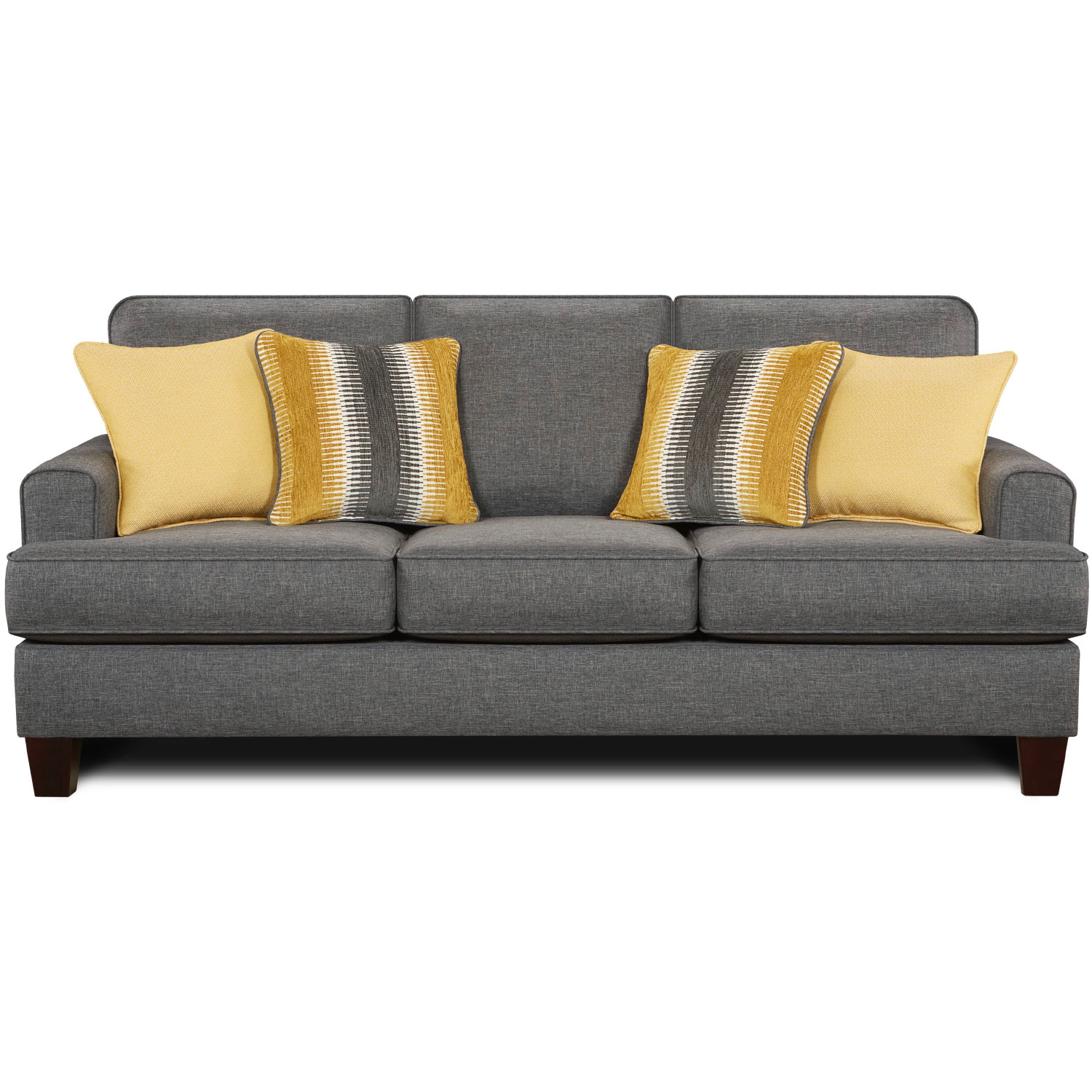 Southern Furniture 2604 Maxwell Gray Sleeper 2604 Sleeper Sofa in