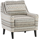 Accent Chair in Riverdale Quarry Multicolor Fabric