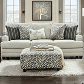Sofa in Basic Berber Grey Fabric