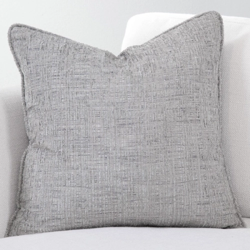 Luxe Down Throw Pillow 20x20 in Bantu Eucalyptu Fabric (Set of 2)