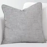 Luxe Down Throw Pillow 20x20 in Bantu Eucalyptu Fabric (Set of 2)