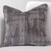 Luxe Down Throw Pillow 20x20 in Buffalo Sage Multicolor Pattern Fabric (Set of 2)