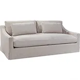 Dunne 84" Slipcover Sofa in Floris Linen Performance Fabric