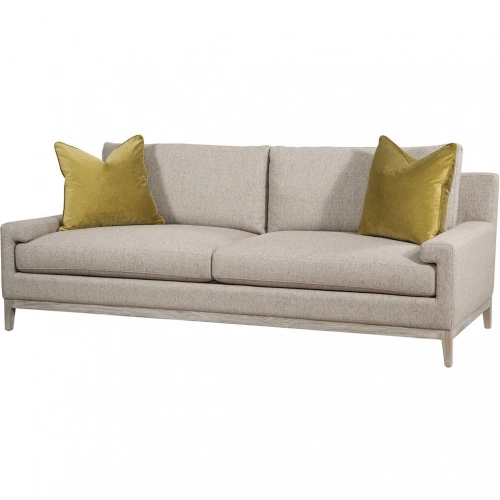Livi Sofa in Patience Stone Neutral Fabric & Natural Gray Wood