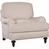 Sloane Accent Chair in Tribeca Natural Fabric