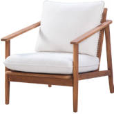 Sonoma Outdoor Accent Chair in Makar Canvas Fabric