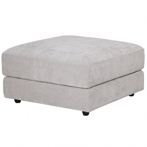Ventura Ottoman in Walden Natural Fabric