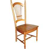 Oak Selections Allenridge Dining Chair in Light Oak (Set of 2)