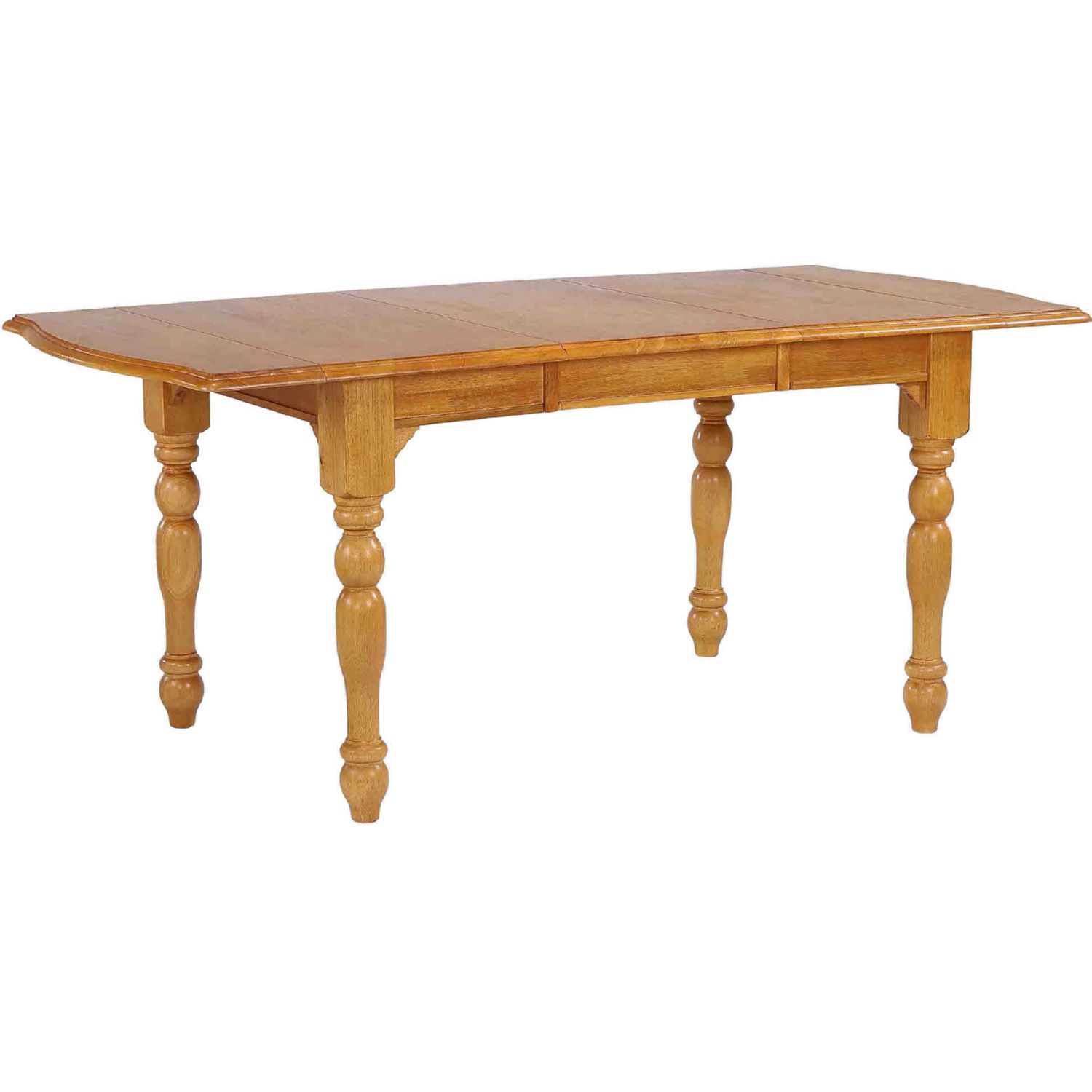 Sunset DLU-TDX3472-LO Oak Selections 72" Drop Leaf Extension Dining ...