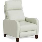 Dana Pushback Recliner in Pearl White
