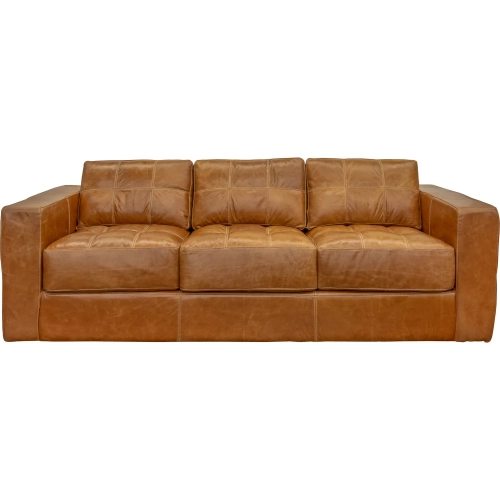 5497 Sofa in Sunset Brown Top Grain Leather