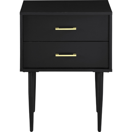 Modern Side Table in Black