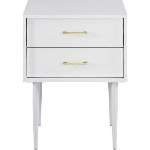 Modern Side Table in White