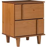 Bronx 20" Solid Wood Nightstand in Caramel Finish