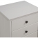 Modern 3 Drawer Nightstand in White Finish