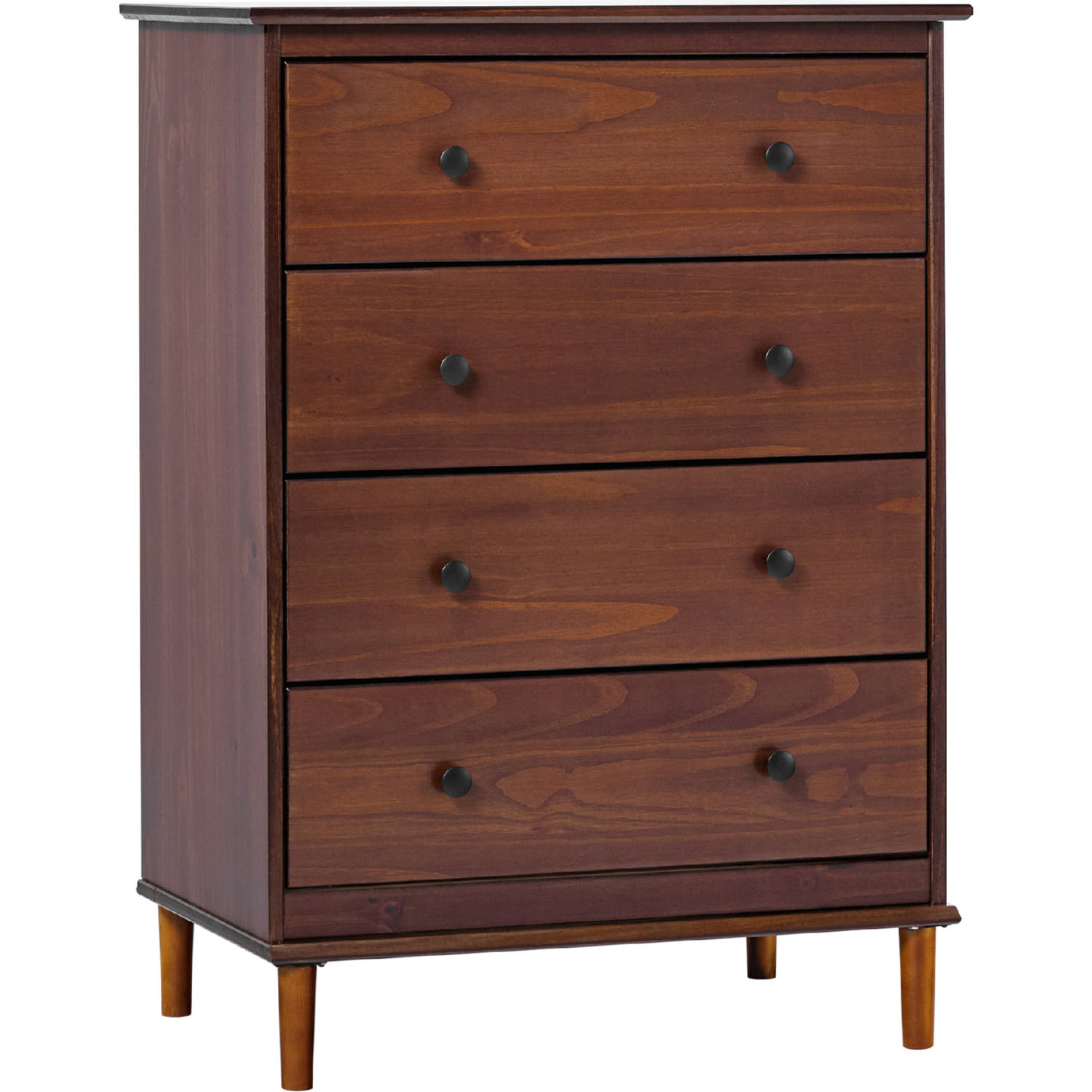 Walker Edison Furniture Company 56 in. W. 4-Drawer Wood Dresser - Thumbnail 3