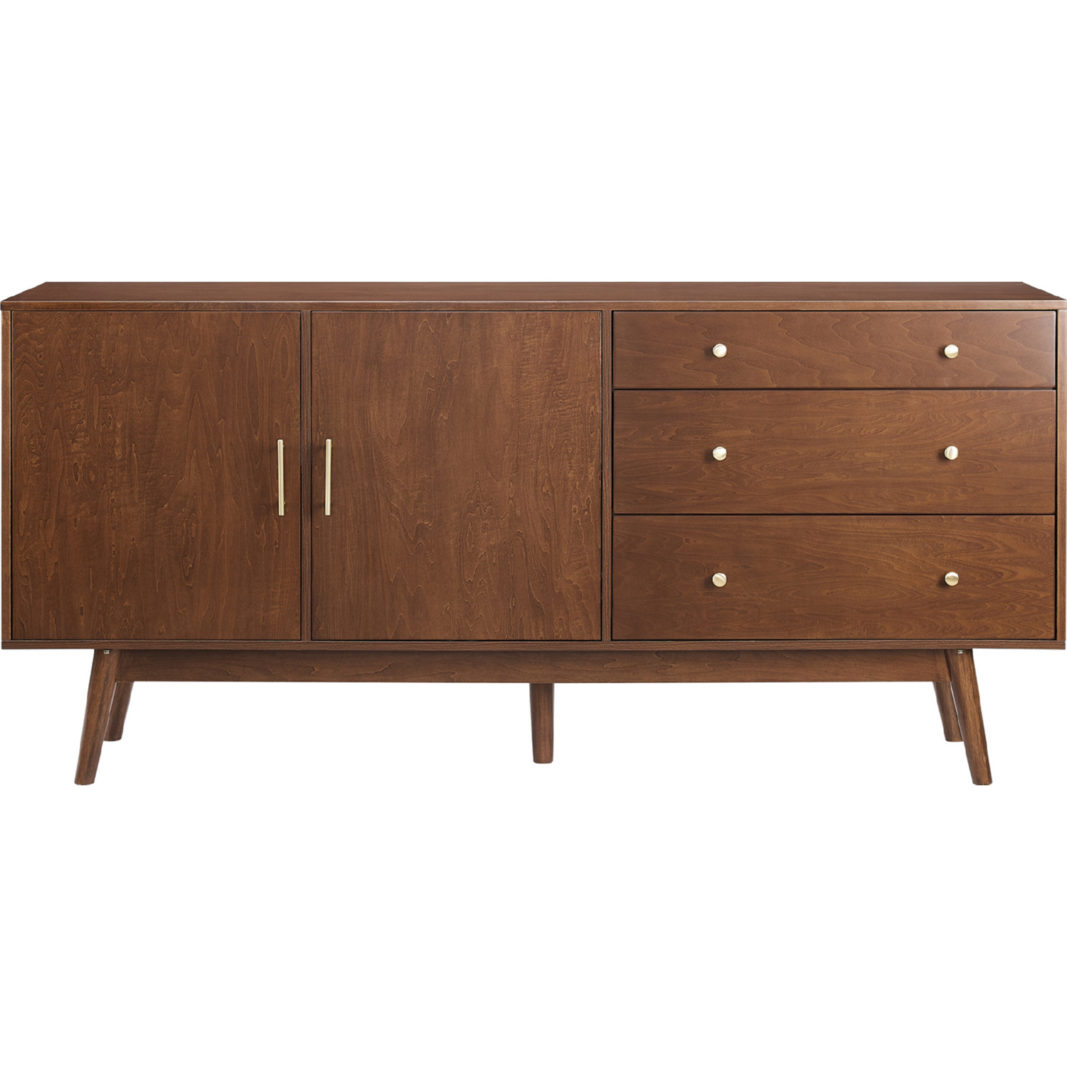 Walker Edison 70" Mid Century Modern Sideboard - Thumbnail 3