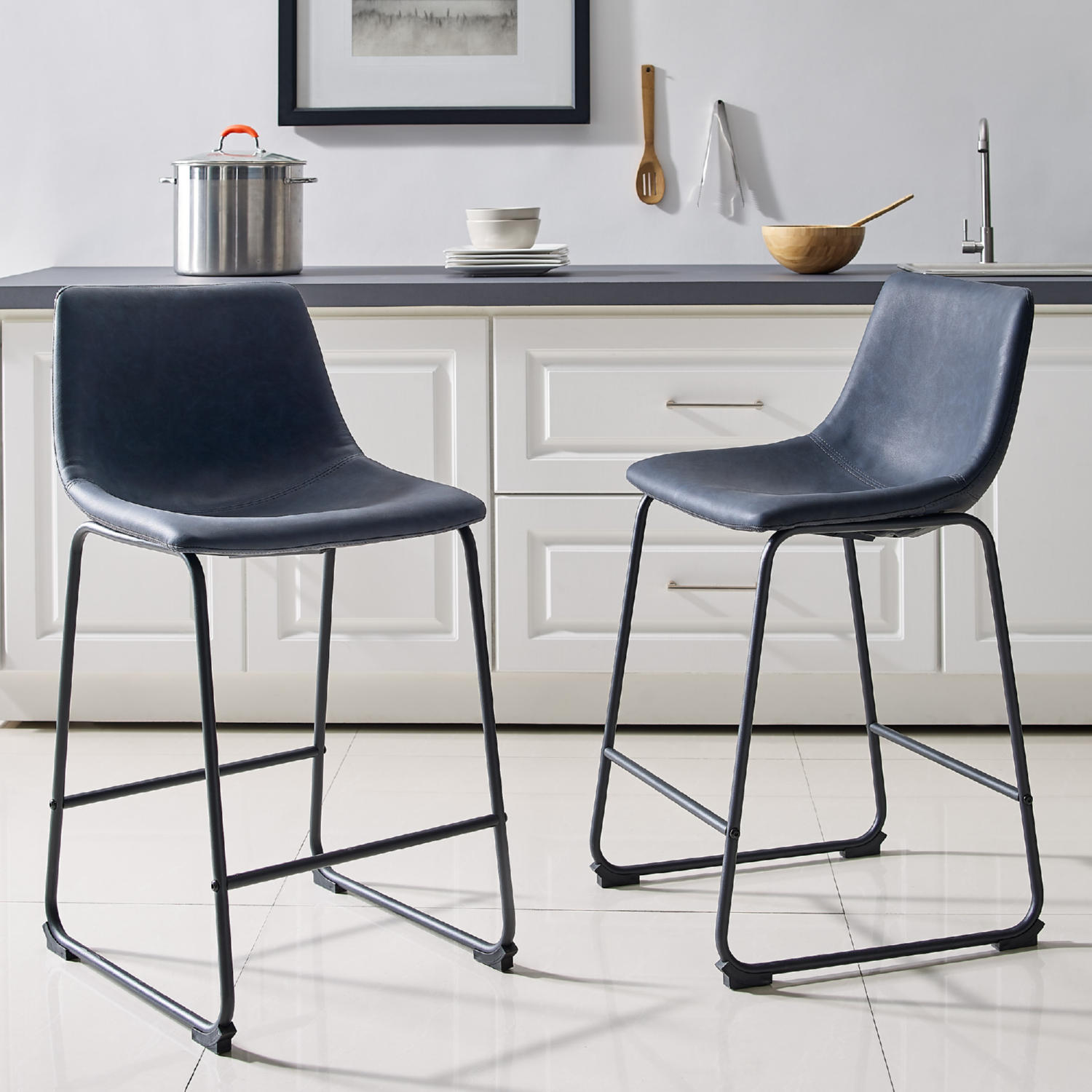 Walker Edison Counter Stools - Thumbnail 5