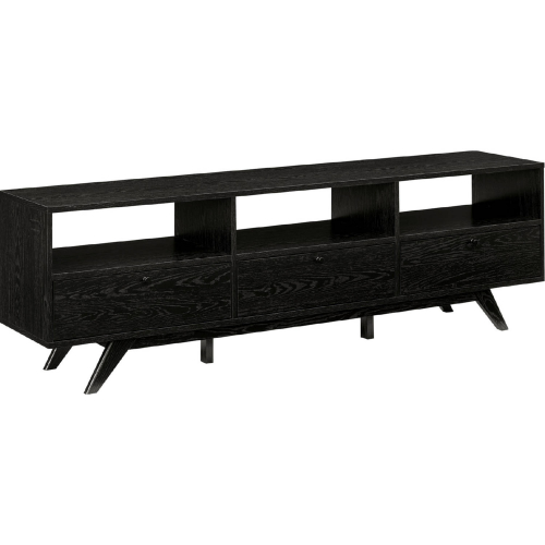 Kela 70" TV Stand in Black Finish