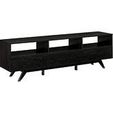 Kela 70" TV Stand in Black Finish