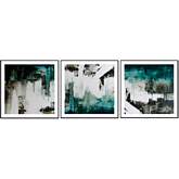 Maia 3 Piece 28" x 28" (each) Canvas Wall Art in Multicolor