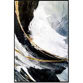 Ari 48" x 32" Canvas Wall Art in Multicolor