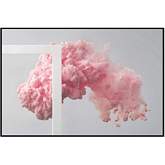Candy 48" x 32" Canvas Wall Art in Pink & Multicolor