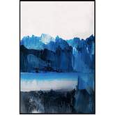 Azul 40" x 60" Canvas Wall Art in Blue & Multicolor