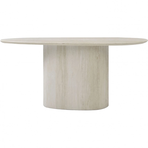 Petra Console Table in Beige Travertine