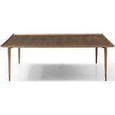 Nia Coffee Table in Brushed Bronze Metal