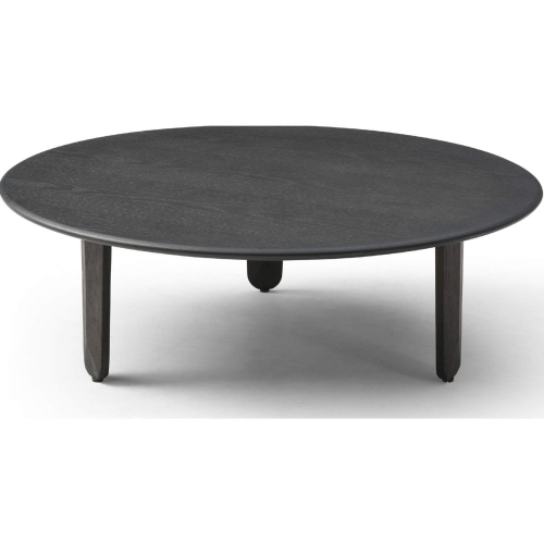 Luna Coffee Table in Smoke Oak Finish Wood