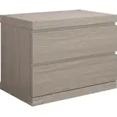 Anna 24" Nightstand in White Oak Finish (Set of 2)