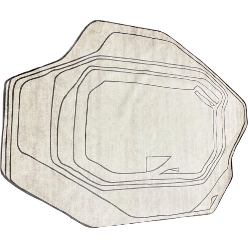 Karina Abstract Shape Area Rug in Multicolor