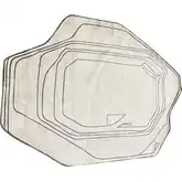 Karina Abstract Shape Area Rug in Multicolor