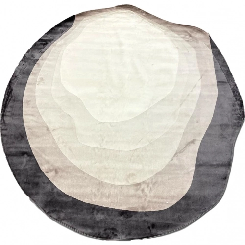 Ysabella Abstract Shape Area Rug in Multicolor Poly