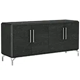 Los Angeles Buffet in High Gloss Grey