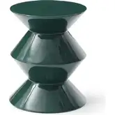 Joy Side Table in Gloss Green Lacquer