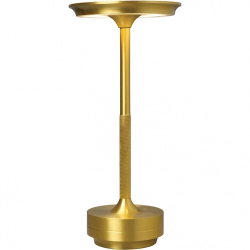 Cherry Table Lamp in Gold Finish Aluminum