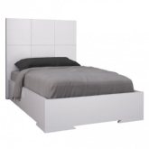 Anna Twin Bed in High Gloss White