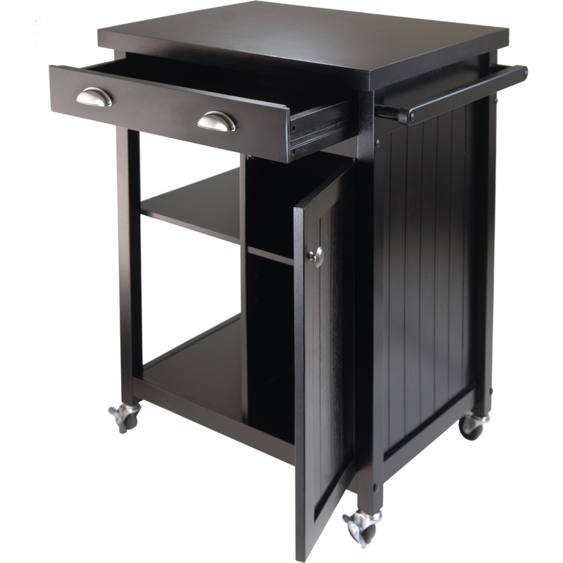 Winsome Wood Timber Kitchen Cart - Thumbnail 5