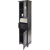 Alps Tall Cabinet w/ Glass Door & Drawer