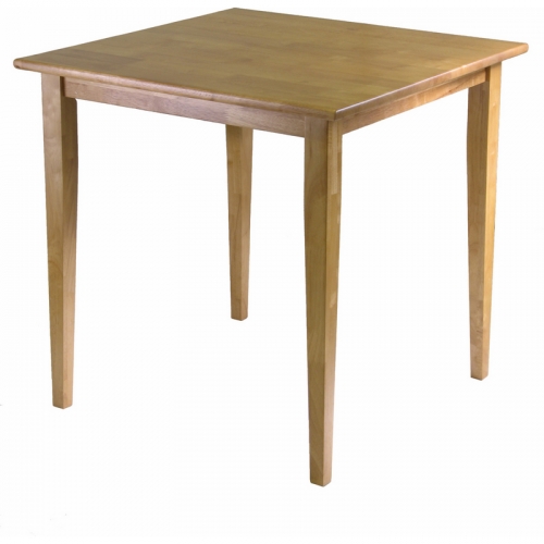 Groveland Square Dining Table Shaker Leg in Light Oak