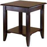 Nolan End Table in Cappuccino